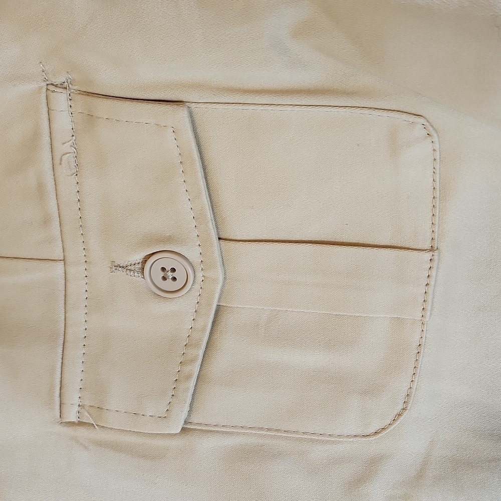 2 pairs of Bella Rose Shorts, size 10, Royal and Khaki - Picture 5 of 7